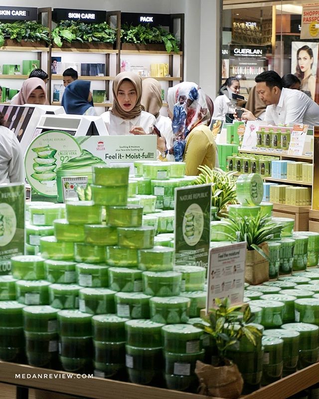 Pembukaan Nature Republic Mall Centre Point Medan Diserbu Natureholic (#9)