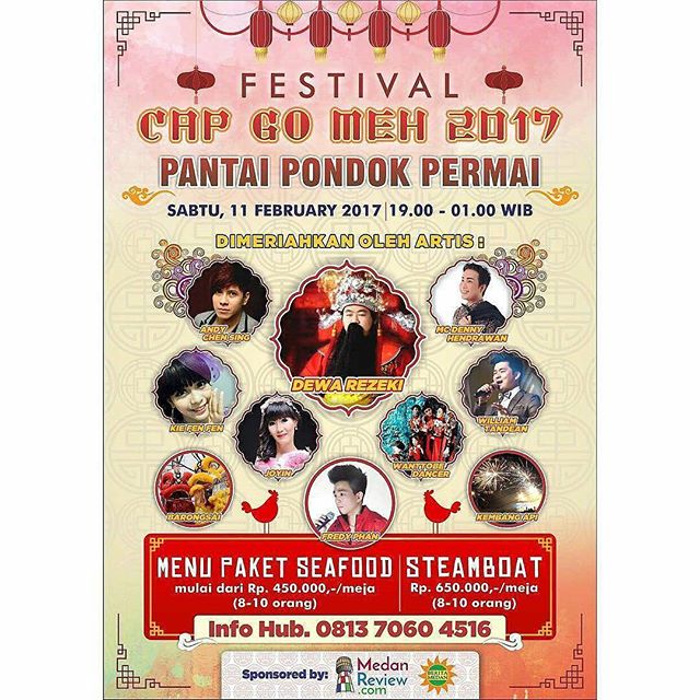 Pantai Pondok Permai : Festival Cap Go Meh 2017