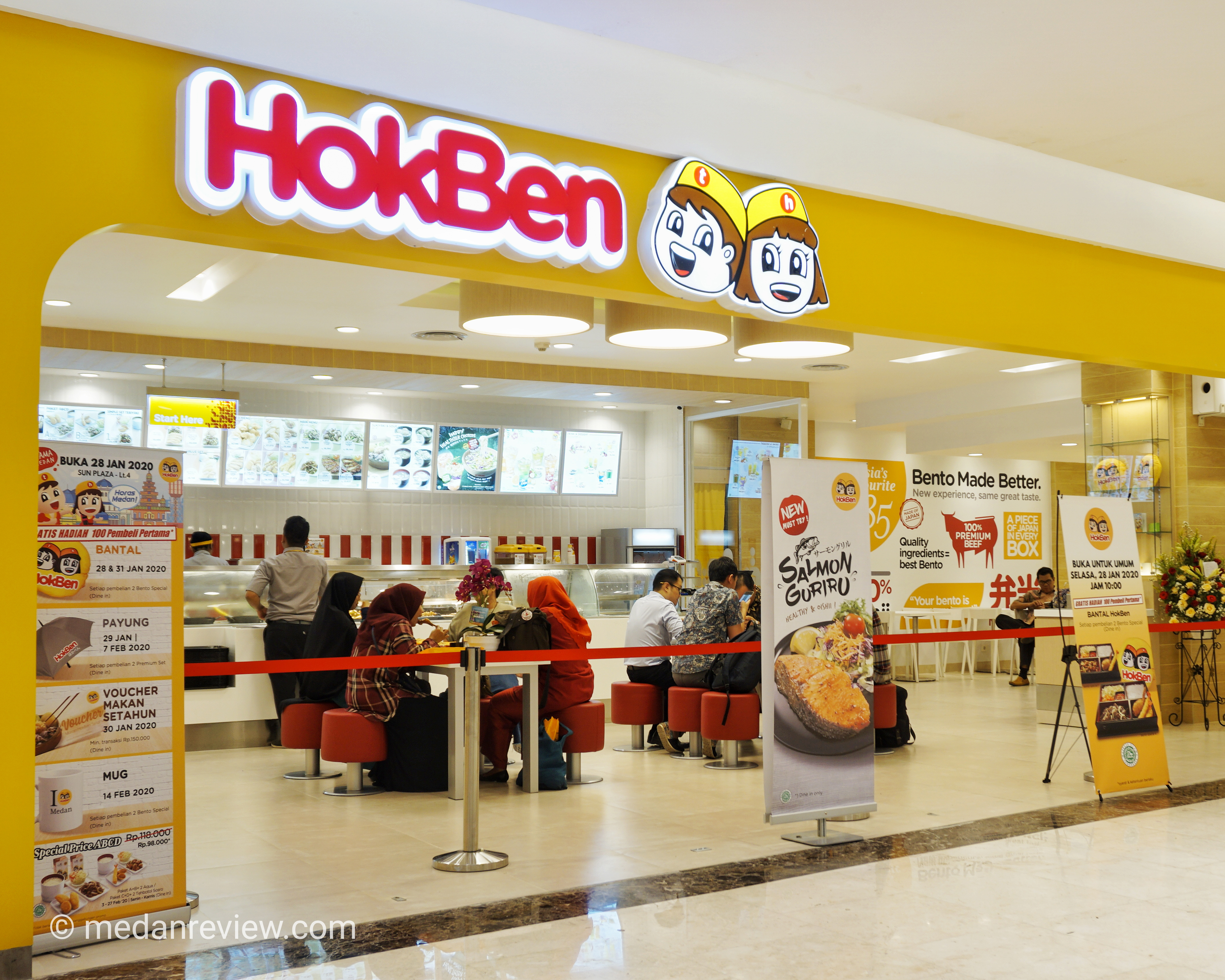 HokBen, Selamat Datang di Medan !