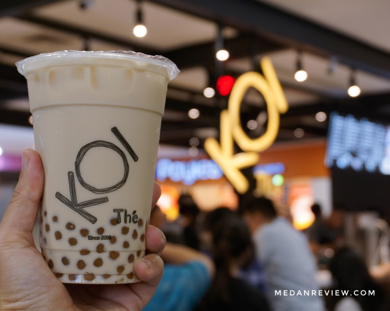 Golden Bubble Milk Tea KOI Thé