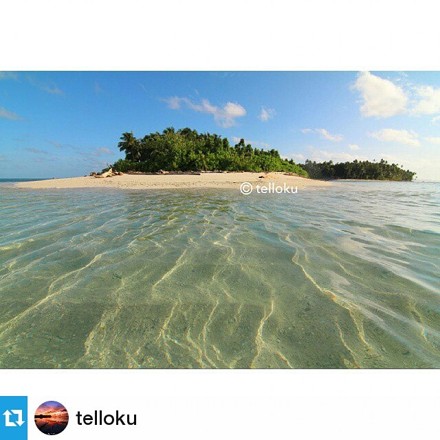 Pantai Sibaranun Pulau Tello, Nias Selatan