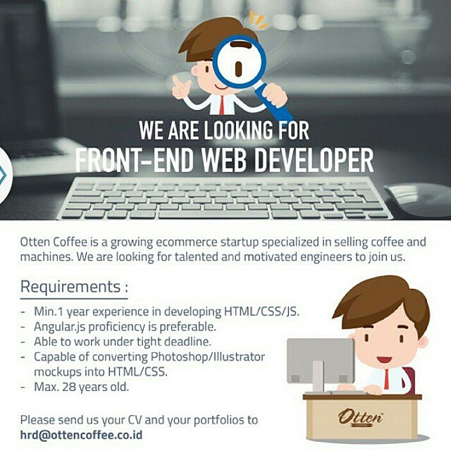 Otten Coffee : Front-End Website Developer